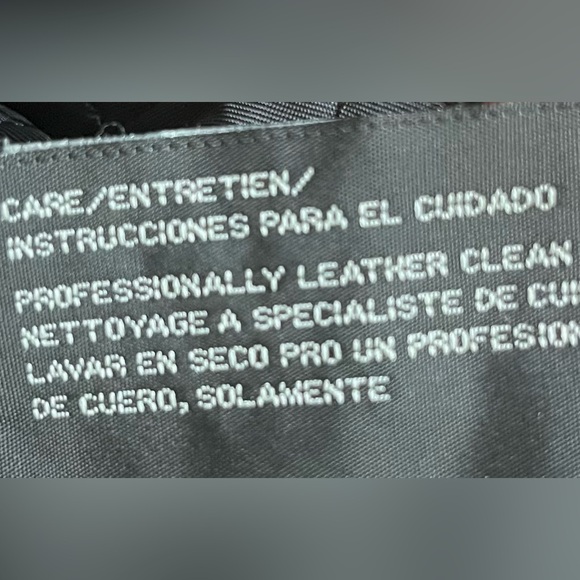 Claiborne Outwear Men’s Lambskin Leather Jacket Size Medium - Picture 5 of 8